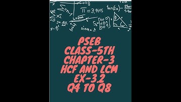 class 5th ex 3.2 (Q4 to Q8) pseb chapter-3