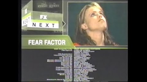 Enemy Of The State (1998) End Credits (FX 2005)