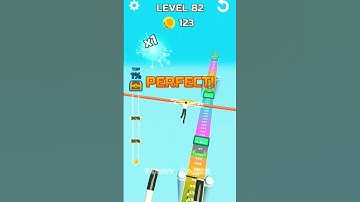 Stunt Rails Level 82 | #stuntrails #gameplay #shorts