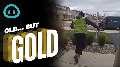 Vrolijke dans van bezorger || ViralHog