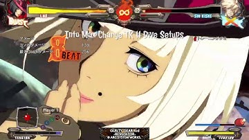 GGXrd I-no Corner j.D Fautless Defense Cancel Option Select
