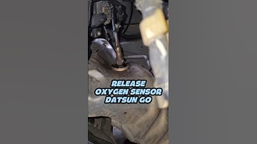 RELEASE OXYGEN SENSOR #datsun #datsungo #emissioncontrol #automobile #mechanic #oxygensensor#sensor