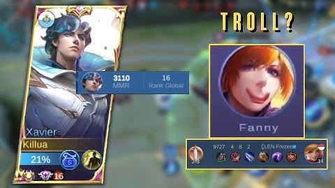 HOW EASILY TO COUNTER FANNY USING XAVIER!! 2022 BEST BUILD AND EMBLEM!!