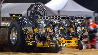Tractor Pulling: Unlimited modified tractors. The Pullers Championship 2022 (friday)
