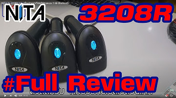NITA รุ่น 3208R V.2 เครื่องอ่านบาร์โค้ดไร้สายแบบ 2 มิติ Bluetooth