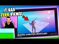 Reacting to *MACRO CHEATER* Videos With 0 VIEWS...