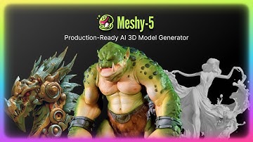Meshy-5 Preview: Production-Ready AI 3D Model Generator