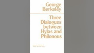 Three Dialogues Between Hylas and Philonous - George Berkeley | Full Audiobook 📚