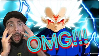 Vegetal Super Saiyan White Royal Bloodline Reaction