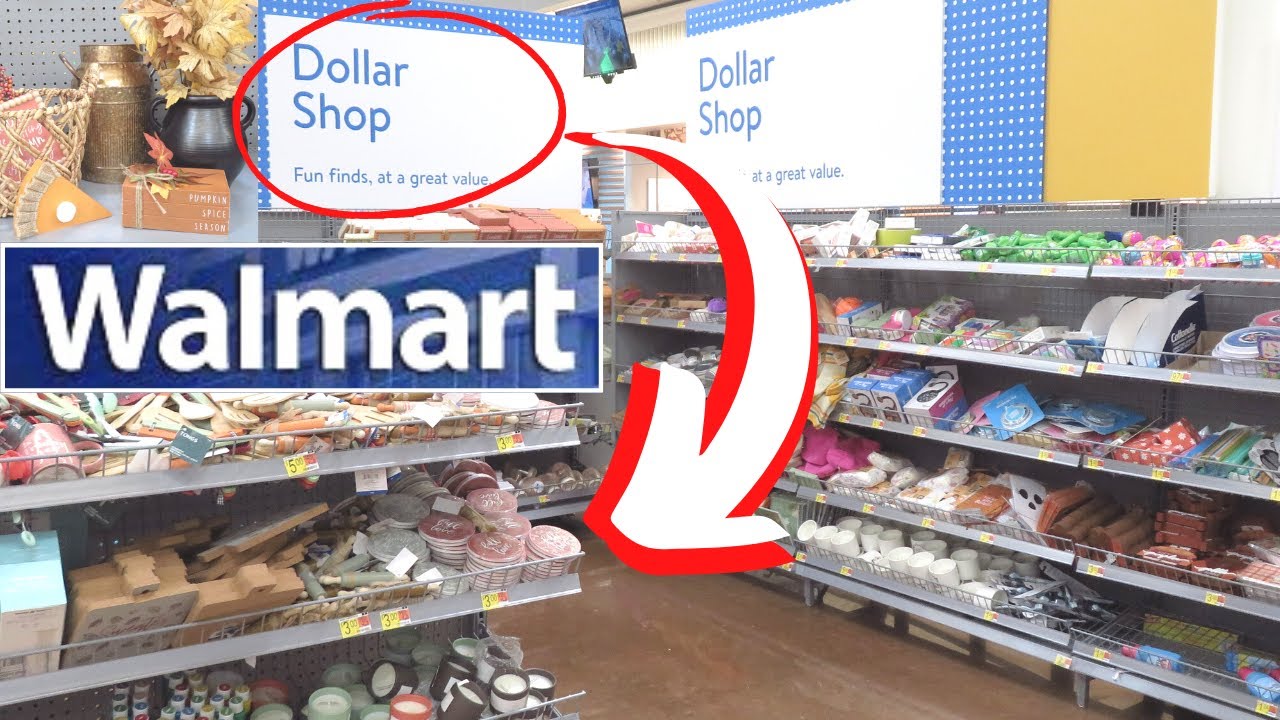 WALMART *NEW* DOLLAR SPOT FALL DECOR SHOP WITH ME 2022 YouTube