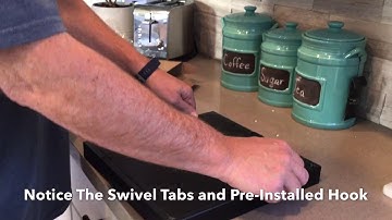 Tasse Verre 12x12 Shadow Box - Black