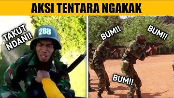 Tentara Juga Manusia! Kumpulan Aksi Tentara Paling Bikin Ngakak