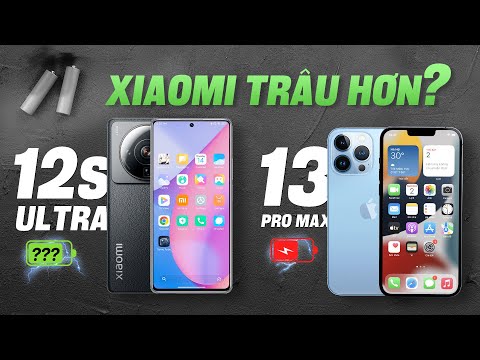 Kiểm chứng: Pin Xiaomi 12S Ultra trâu hơn cả iPhone 13 Pro Max???