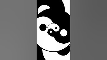 Yin Yang 1☯️ Outer 🧠Thoughts🌪️Move Too 💨Fast to 💭Inside 🌀🔵🌕🔴 #shorts #PiSshorts