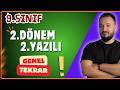 9.Sınıf Matematik 2.Dönem 2.Yazılı HAZIRLIK | FULL TEKRAR
