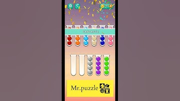 Ball sort level 43 #ballsort#puzzle#puzzlegame#braingames#games#braintest#gaming#gameplay#ball#game