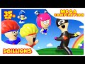 Learn Counting with Balloons | Mega Compilation | D Billions Kids Songs