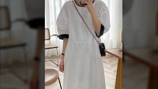 빅사이즈 항아리 원피스 (맨투더문)