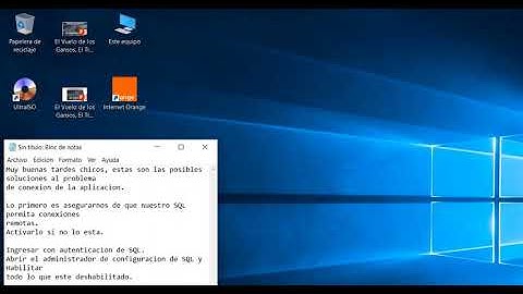 Establecer conexion remota con SQL mediante Visual Studio