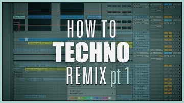 How to make a TECHNO REMIX from an APHEX TWIN style track using SAMPLES | Episode 1