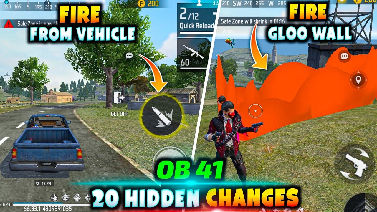 Free Fire All HIDDEN Changes In OB 41 Update Free Fire OB 41 Update free-fire-all-hidden-changes-in-ob-41-update-free-fire-ob-41-update