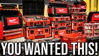 Milwaukee Tools ALL NEW PACKOUT STORAGE Offerings That YOU ASKED FOR!