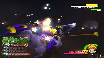 KH2FM - Critical Mode Lv1 - Cave Heartless | No Damage with Restrictions