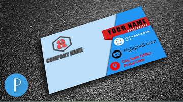 Professional Visiting Cards with Android Mobile, Pixellab tutorial [[ASRAFUL ART]]