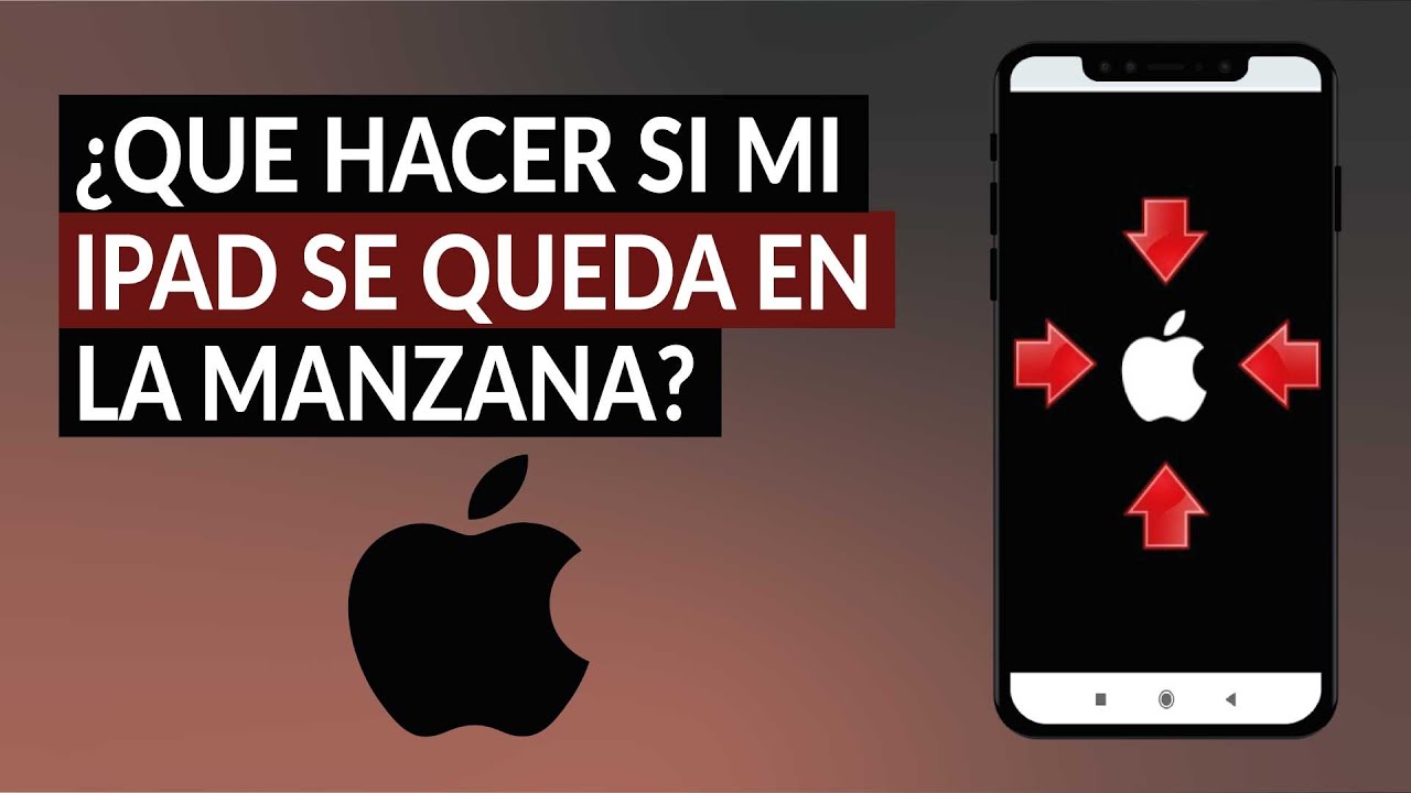 Cómo Arreglar mi iPad si No Arranca - Logo de la Manzana Congelado - YouTube