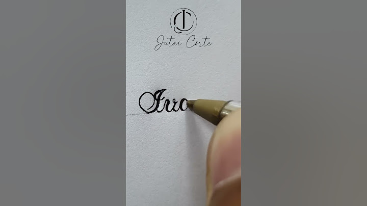 Ivana #jutai #jutaicôrte #caligrafia #calligraphy #lettering #shorts