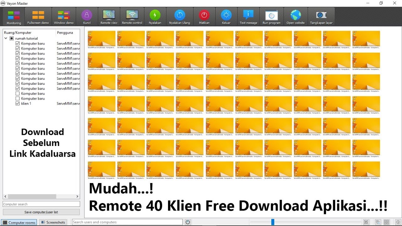 Tutorial Cara Remote Desktop Windows Mudah 40 Klien 03 Instalasi Veyon