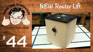 Snw44- Build Your Own Feature Loaded Router Lift- Also Works As A Mini Router Table!