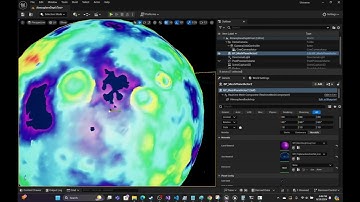 UE5 - Procedural planet, crater noise preprocessor done, testing different planet archtypes