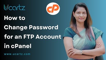 How to Change the Password for an FTP Account in cPanel
