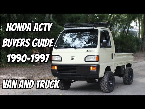 Honda ACTY Buyers Guide 1990-1997 Review