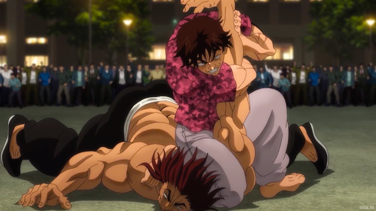 Yujiro TREME NA BASE Ao Ver Seu PAI ( Baki Hanma 2 ) #foryou #fyp