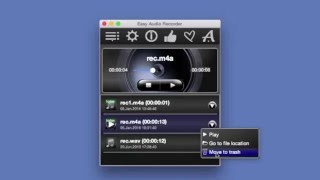 Demonstration of Easy Audio Recorder features screenshot 4