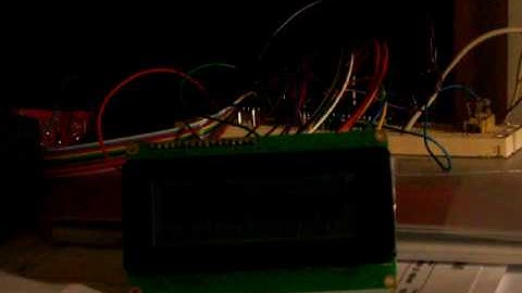 ATtiny 2313 LCD project