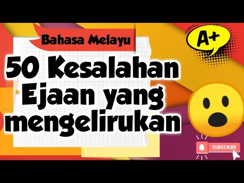 Video: Bagaimanakah anda melakukan semakan tatabahasa pada perkataan?