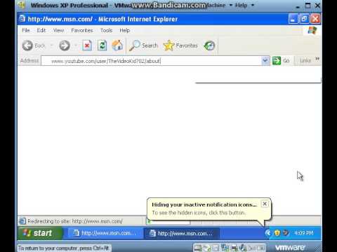 Internte Explorer 6 In Windows Xp Iso Vmware Workstation Youtube
