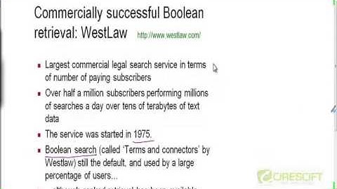 Data Mining- Example of a Boolean Retrieval Model