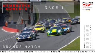 Race Start and Opening Lap! | Brands Hatch | Fanatec GT World Challenge Europe 2024 by GTWorld 779 views 8 days ago 2 minutes, 14 seconds