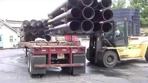 Ductile Iron Pipe: Loading and Shipping