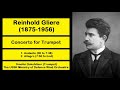 Reinhold Gliere (1875-1956) - Concerto for Trumpet