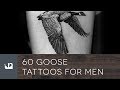 60 Goose Tattoos For Men