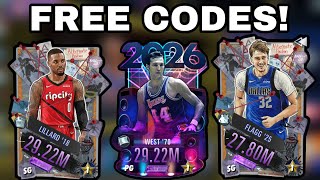 INSANE NEW NBA 2K MOBILE CODES ACTIVE MARCH 2026 🔥 FREE CODES AND PLAYERS IN NBA 2K MOBILE!