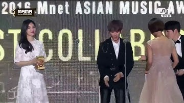 [HD] 161202 EXO Baekhyun 백현 x Suzy 수지 - Best Collaboration Award @ 2016 MAMA Mildred ReMasterson