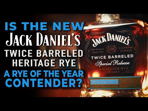 Jack Daniel's Twice Barreled Heritage Rye Whiskey Review!