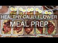 Healthy Carbs Meal Prep | Cauliflower Rice | Weight loss Pinoy Meal Prep