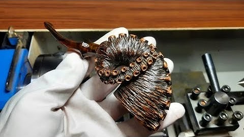 HOW TO MAKING A PIPE [] CALABASH PIPE [] TENTACLE BY [] MEMBUAT PIPA CANGKLONG  @KARIMPIPES